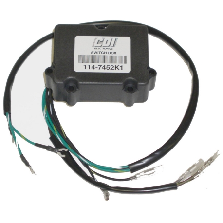 CDI Power Pack Switch box Mercury Mariner Force 6 t/m 35 pk buitenboordmotor. Origineel: 339-7452A1, 339-7452A2, 339-7452A3, 339