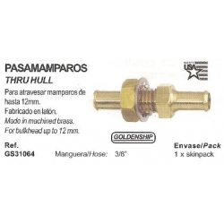 By the hull thread 10 mm. Order number: GS31064
