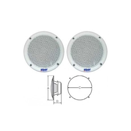 60W inbouw marine speakers