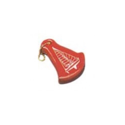 Floating "sailing boat" keychain