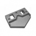 Le zinc Anode V6, V8, DR hors-bord Yamaha DL (1989-1990). Original : 6 t 4-45836-00