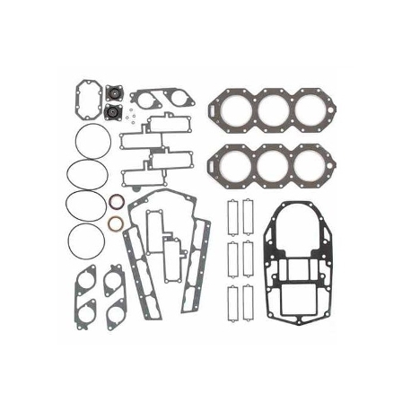 End gasket Kit | Powerhead Gasket-HP 90 ° V6 Loopscharged 1988-1993 200-225. Original: 432571, 436891