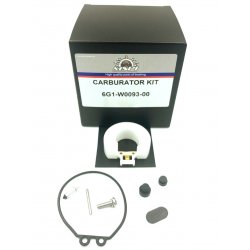 6G1-W0093-00 - Kit de révision de carburateur (4 à 8 CV) moteur hors-bord Mercury Yamaha Mariner & Tohatsu