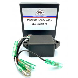 Power pack Yamaha 4/5 HP 84-01. Order number: CDI117-6EO-71. L.r.: 6E0-85540-70-00, 6E0-85540-71-00
