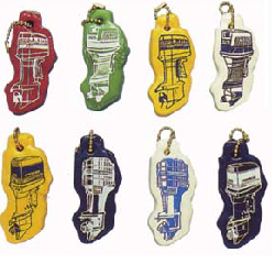 Floating keychains