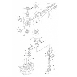 F 9.9 F 13.5 & F15-Crankshaft