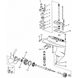 4 t/m 8 pk 1980+ Evinrude 